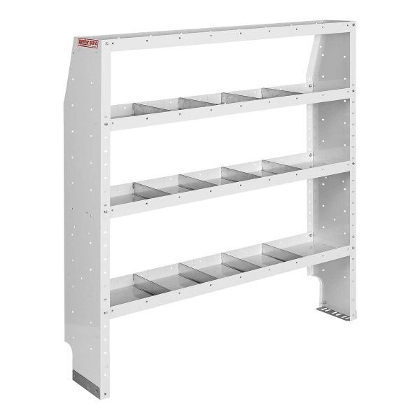 Model 9375-3-03 Adjustable 4 Shelf Unit, 60in x 52in x 13.5in