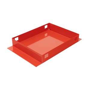Model 615 Accessory Tray, Steel, 19.25in x 14in x 3in