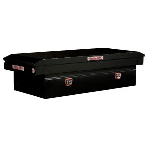 Model 116-5-04 Saddle Box, Steel, Full Extra Wide, Gloss Black, 15.5 cu ft