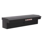 Model 178-5-04 56in Low Profile Lo-Side Box, Aluminum, Gloss Black, 4.0 cu ft