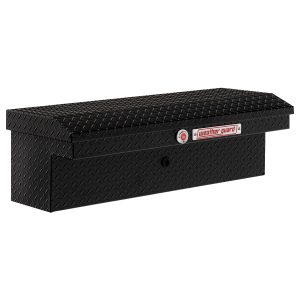 Model 180-5-04 41in Low Profile Lo-Side Box, Aluminum, Gloss Black, 3.0 cu ft