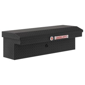 Model 180-52-04 41in Low Profile Lo-Side Box, Aluminum, Textured Matte Black, 3.0 cu ft