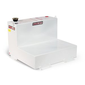 Model 350-3-02 transfer tank, L-Shape, 50 gal
