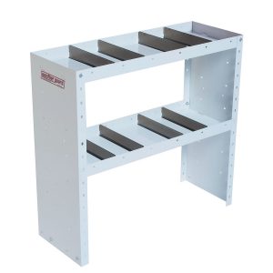 Model 9333-3-03 Heavy Duty Adjustable 2 Shelf Unit, 34in x 36in x 13.5in