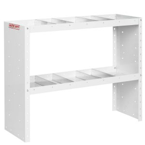 Model 9334-3-03 Heavy Duty Adjustable 2 Shelf Unit, 34in x 42in x 13.5in
