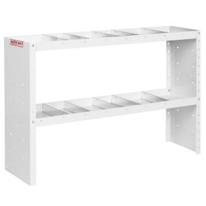 Model 9335-3-03 Heavy Duty Adjustable 2 Shelf Unit, 34in x 52in x 13.5in