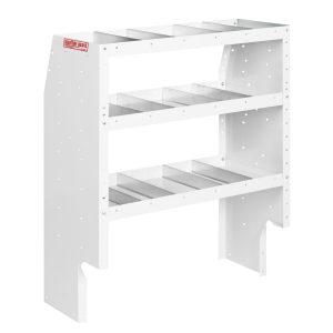 Model 9343-3-03 Heavy Duty Adjustable 3 Shelf Unit, 44in x 36in x 16in