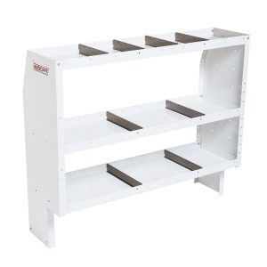 Model 9345-3-03 Heavy Duty Adjustable 3 Shelf Unit, 44in x 52in x 16in