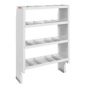Model 9363-3-03 Heavy Duty Adjustable 4 Shelf Unit, 60in x 36in x 16in