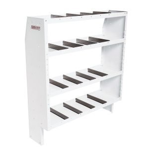 Model 9365-3-03 Heavy Duty Adjustable 4 Shelf Unit, 60in x 52in x 16in