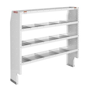 Model 9366-3-03 Heavy Duty Adjustable 4 Shelf Unit, 60in x 60in x 16in